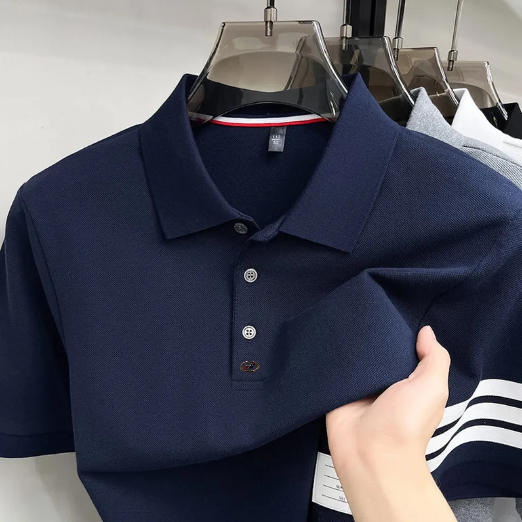 🌹 🌹 P145 26 Quality POLO ， ，100% Breathable ， LOGO， ⚡️ T ⚡️ ， ！Sizes：M-4XL（ 210 、 。